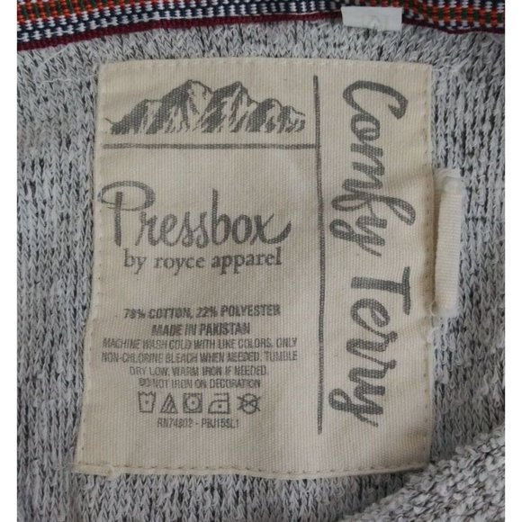 Pressbox By Royce Apparel Comfy Terry Women's South Dakota Sweatshirt Medium - Picture 6 of 9